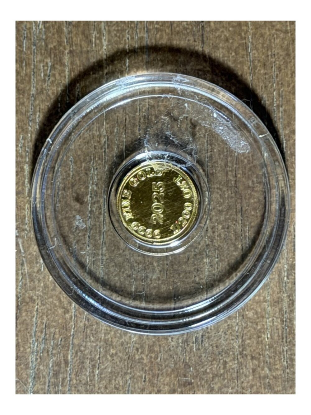 2025 MPM Snowman 1/200 oz .9999 gold round - copy 2